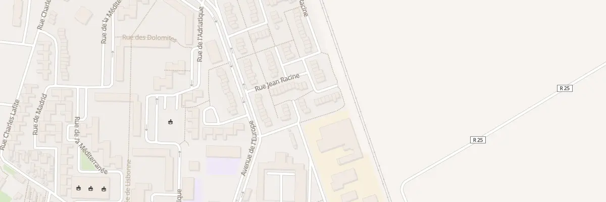 Plan du 9 Rue de la Meuse à Reims