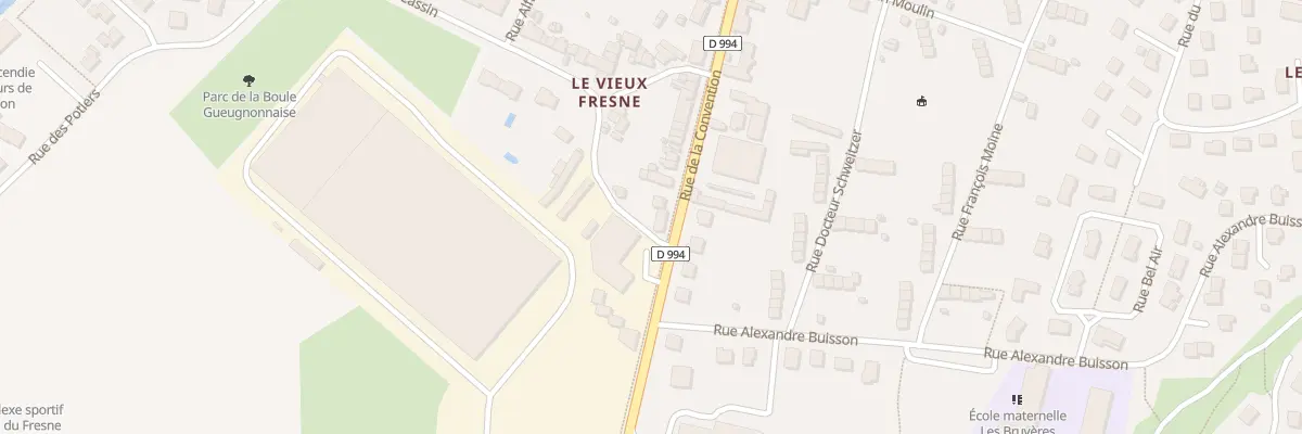 Plan du 74A Rue de la Convention à Gueugnon