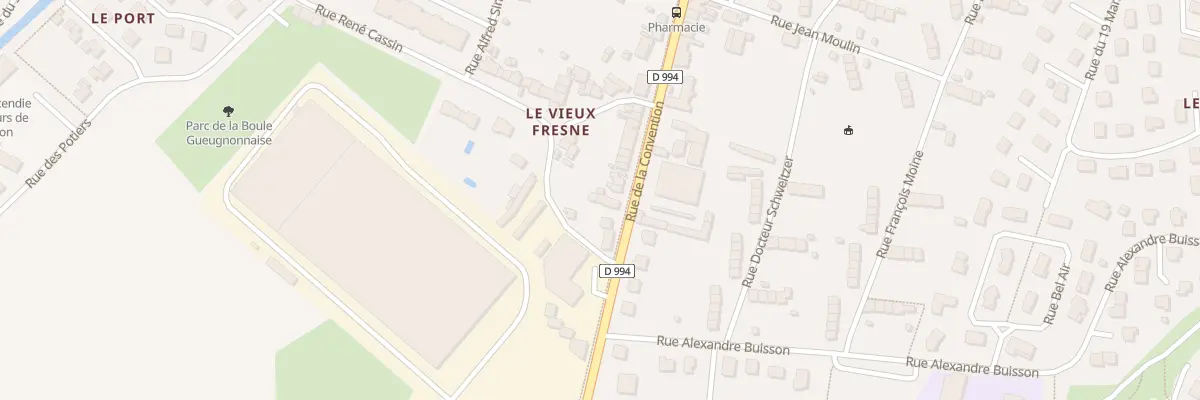 Plan du 70 Rue de la Convention à Gueugnon