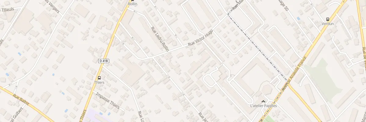 Plan du 22 Rue Victor Hugo à Saint-André-les-Vergers