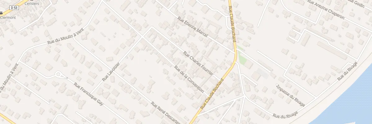 Plan du 18 Rue de la Convention à Roanne