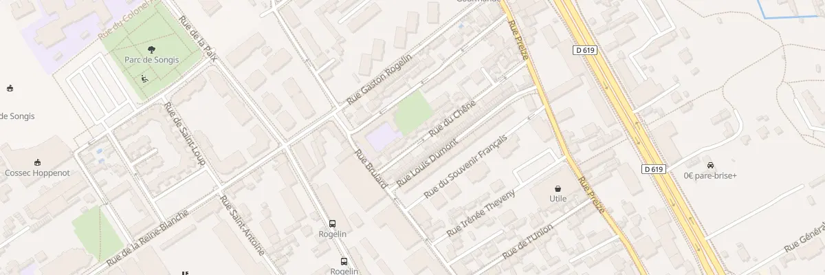 Plan du 16 Rue du Chene à Troyes