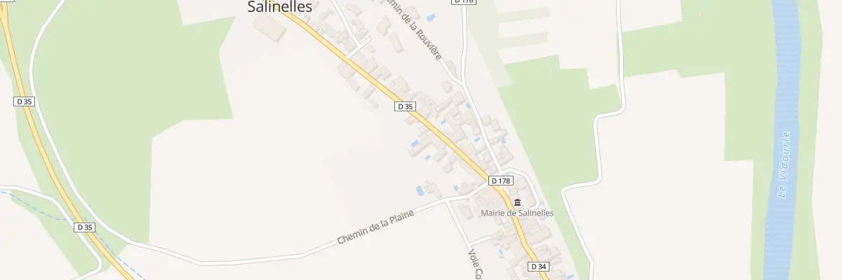 Plan du 5023 Rte de Quissac à Salinelles