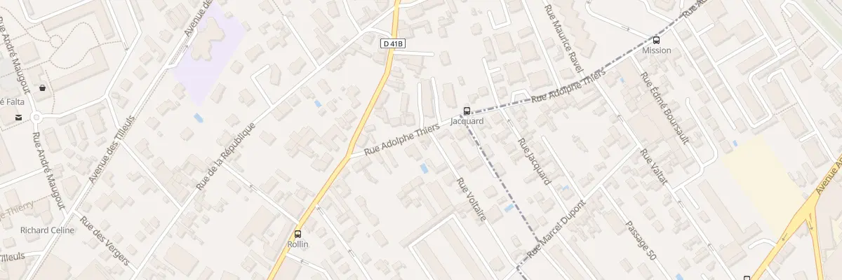 Plan du 21B Rue Thiers à Saint-André-les-Vergers