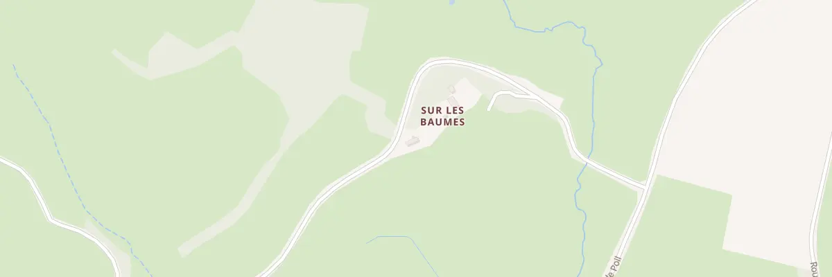 Plan du 1 Rte de Montmoret à Saint-Léger-sous-Beuvray