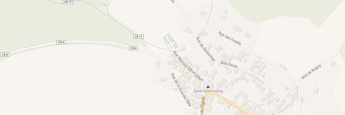 Plan du 9001 Rue de la Porte Morillon à Saint-Martin-sur-Armançon