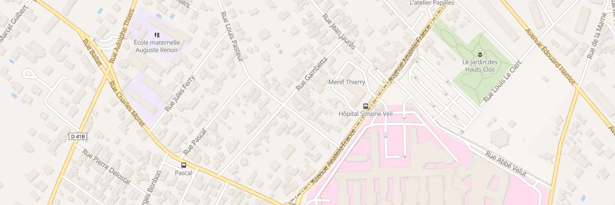Plan du 11 Rue Gambetta à Saint-André-les-Vergers