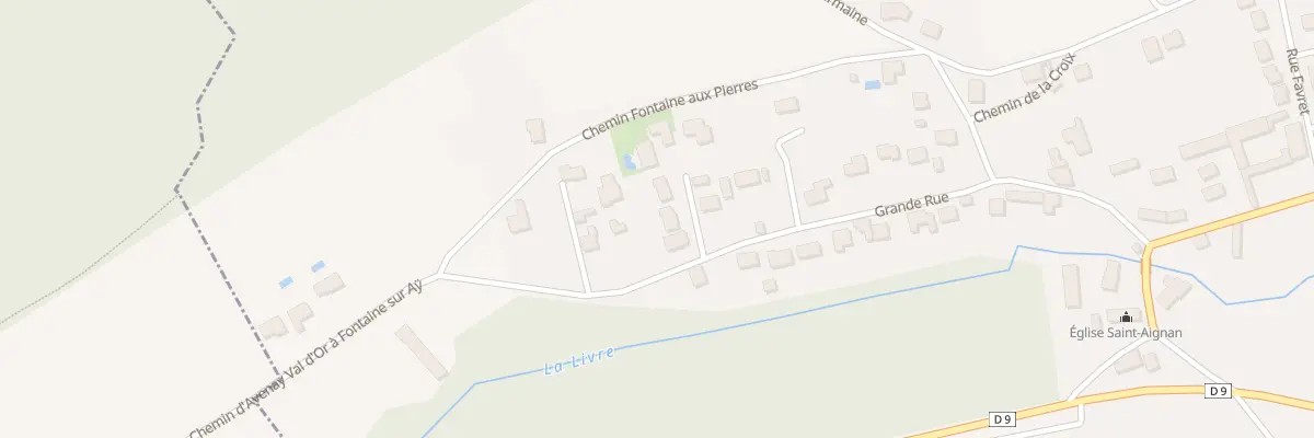 Plan du 34B Rue d’Avenay à Fontaine-sur-Ay