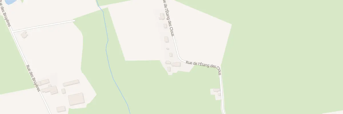 Plan du 1110 Rue de l’Etang des Clous à Vitry-en-Charollais