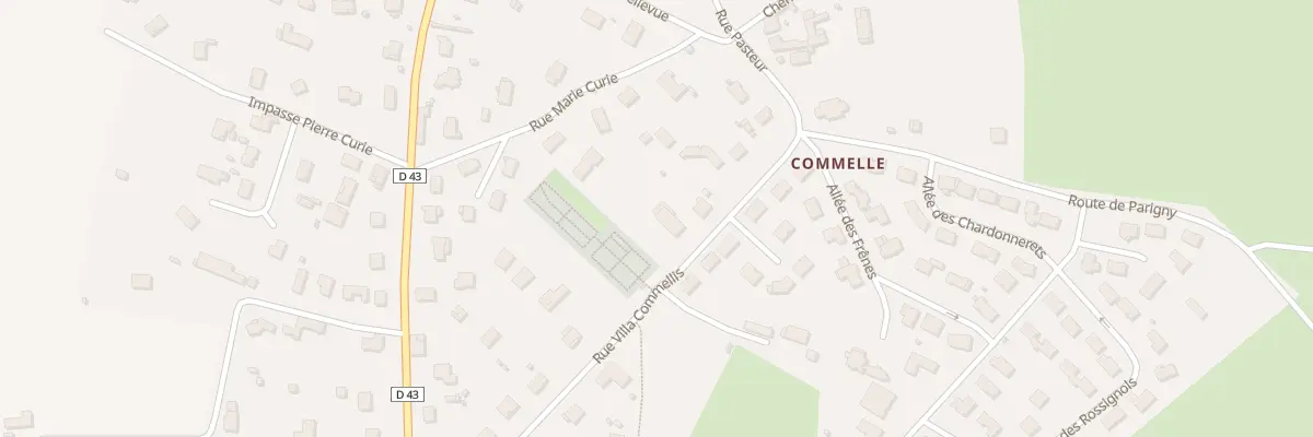 Plan du 265 Rue Villa Commellis à Commelle-Vernay