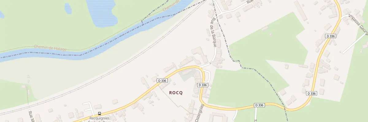 Plan du 79 Rue à Beugnies Ham de Rocq à Recquignies