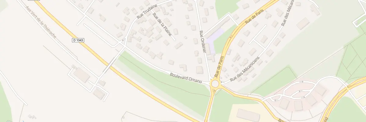Plan du 203 Bd Ornano à Buire