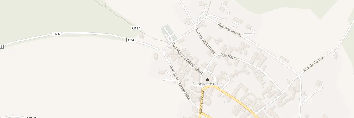 Plan du 5 Rue Messire Edme Jobert à Saint-Martin-sur-Armançon