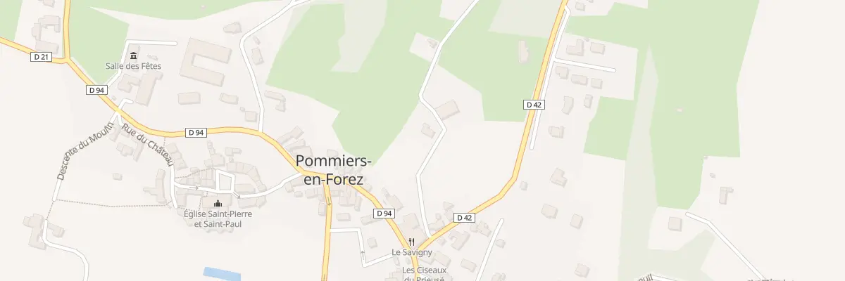 Plan du 156 Imp des Gouttes à Pommiers-en-Forez