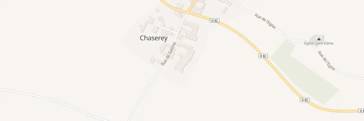 Plan du 3 Rue de Galiche à Chaserey