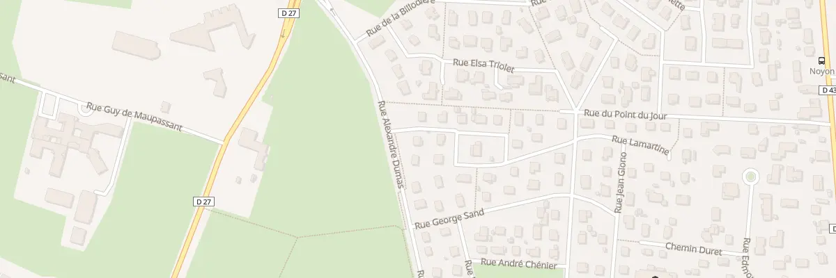 Plan du 36 Rue Alexandre Dumas à Mably