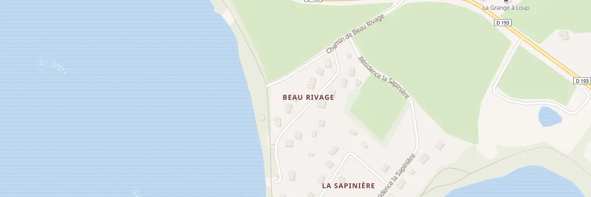 Plan du 18 Lot Beau Rivage à Montsauche-les-Settons