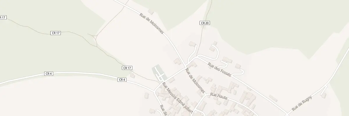 Plan du 5001F Rue de la Porte Morillon à Saint-Martin-sur-Armançon