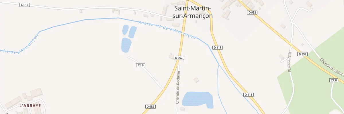 Plan du 9002 Rue de l’Eglise à Saint-Martin-sur-Armançon