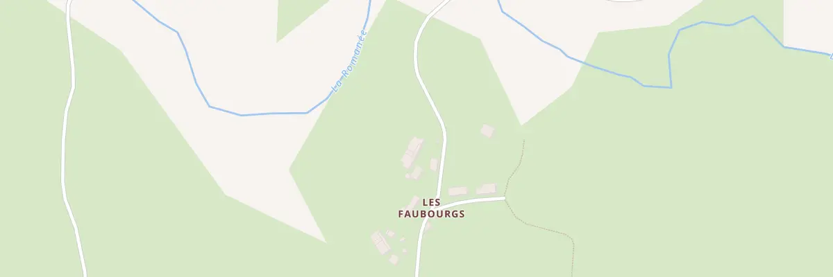 Plan du 11 Rte de Ste Magnance à Bussières