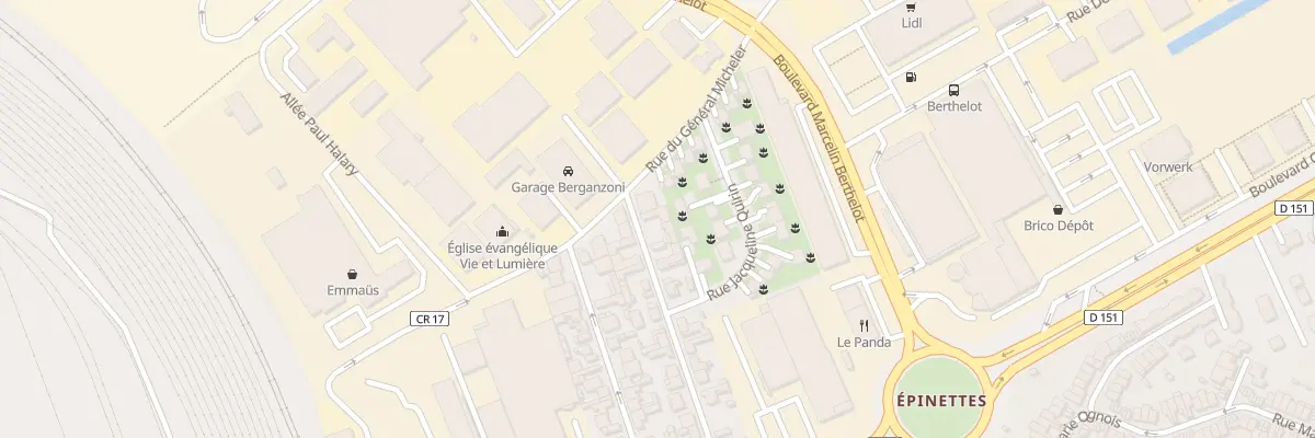 Plan du 30 Rue du Fossé Briotin à Reims