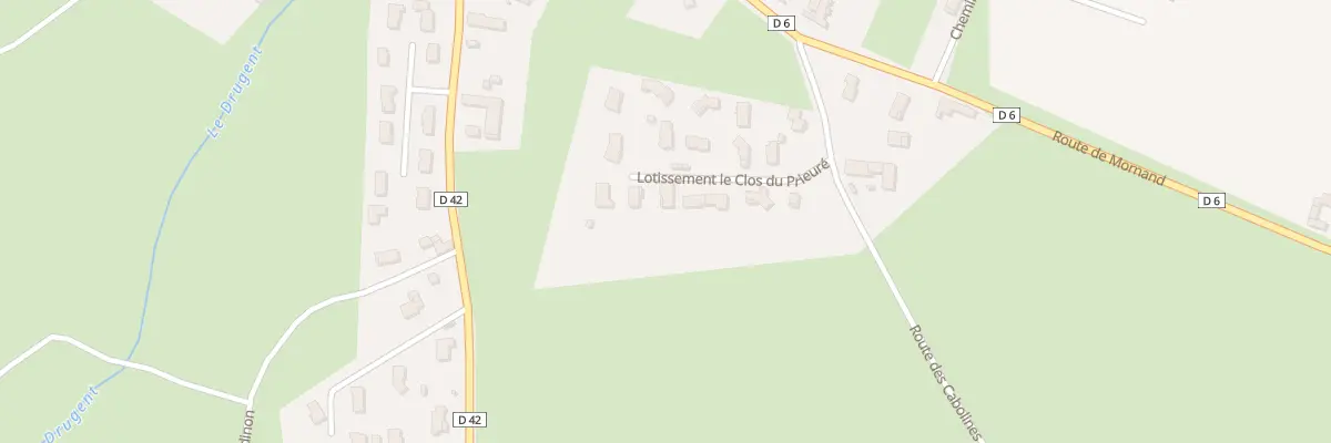 Plan du 5 Lot Le Clos du Prieuré à Montverdun