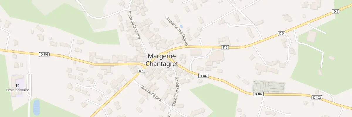Plan du 31 Rte de Boisset à Margerie-Chantagret