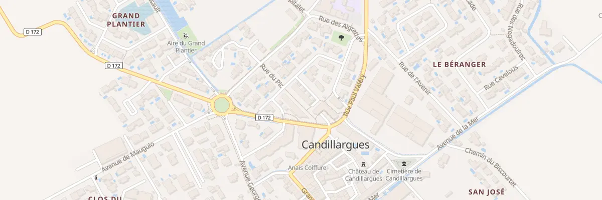 Plan du 5 Rue Paul Valery à Candillargues