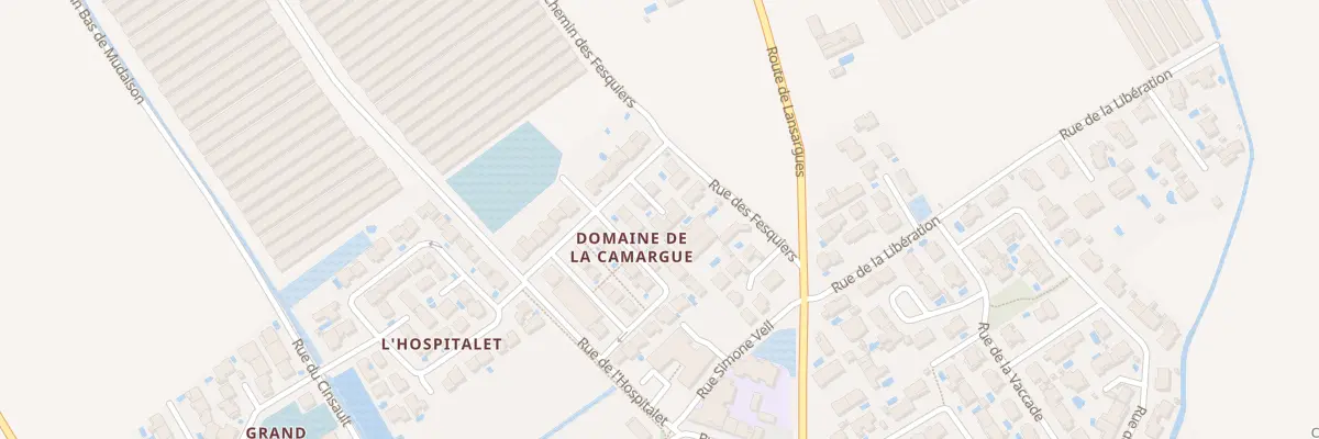Plan du 46 Rue Leopold Cancel à Candillargues