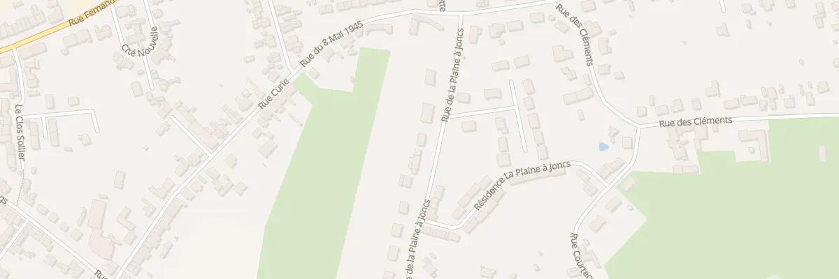 Plan du 10 Rue de la Plaine à Joncs à Fourmies