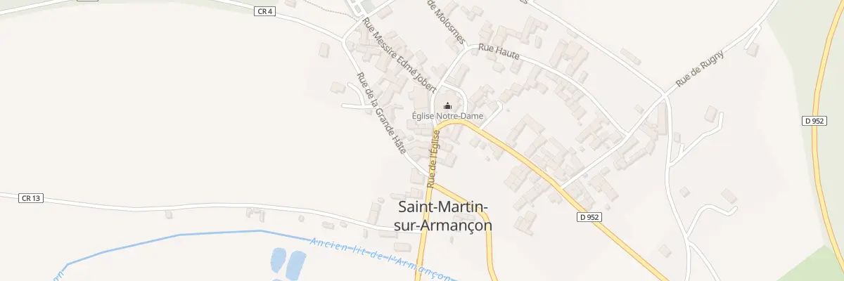 Plan du 4 Rue de l’Eglise à Saint-Martin-sur-Armançon