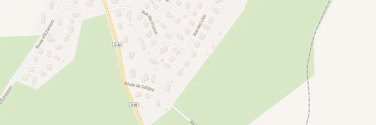 Plan du 6 Rue des Lilas à Commelle-Vernay