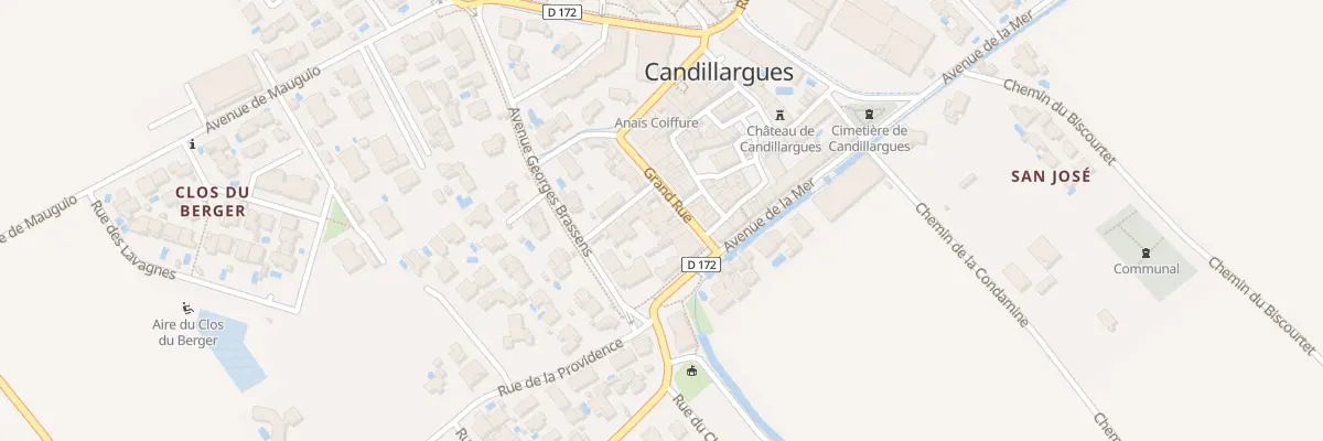 Plan du 15 Gr Grand Rue à Candillargues