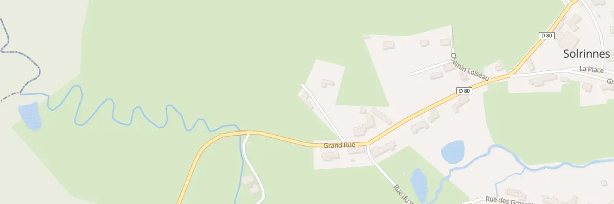 Plan du 4 Che de la Garenne à Solrinnes