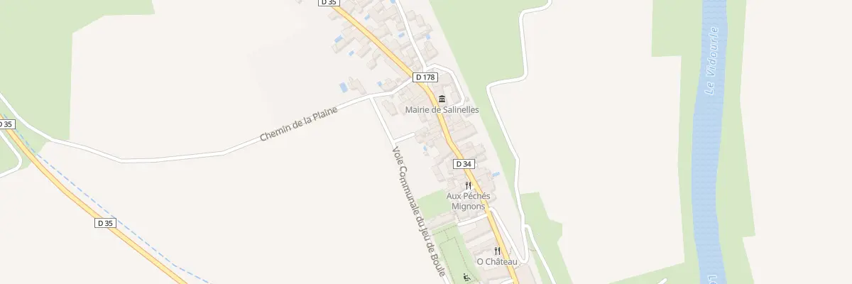 Plan du 20 Rue du Fournil à Salinelles