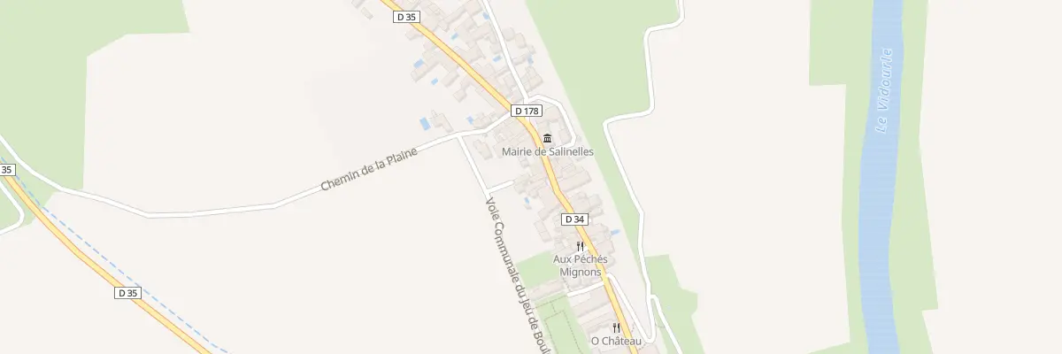 Plan du 5060 Rue du Fournil à Salinelles