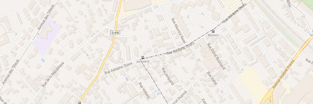 Plan du 32 Rue Thiers à Saint-André-les-Vergers