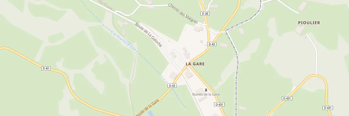 Plan du 40 Rte de La Galoche à Saint-Julien-du-Pinet