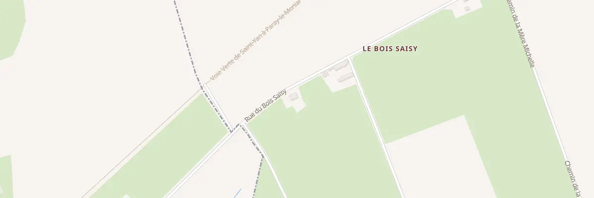 Plan du 5158 Le Bois Saisy à Vitry-en-Charollais