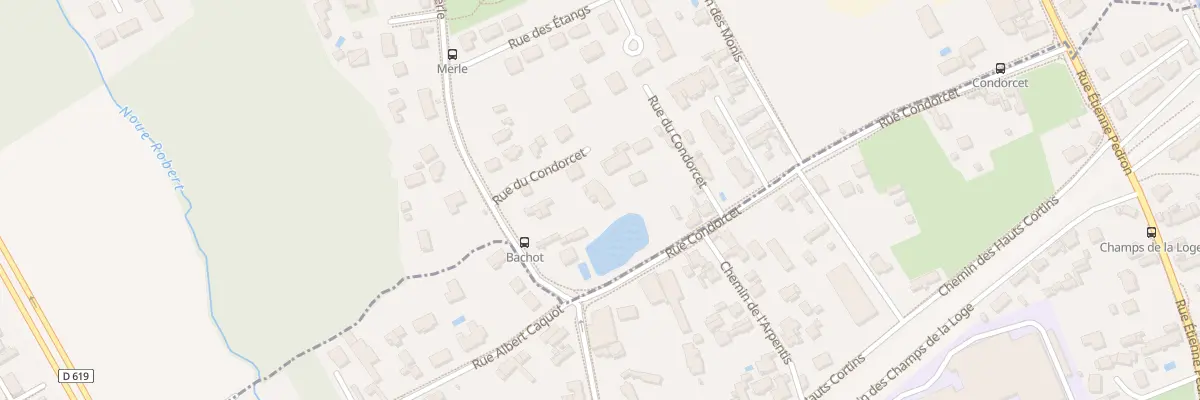 Plan du 28B Rue Condorcet à La Chapelle-Saint-Luc