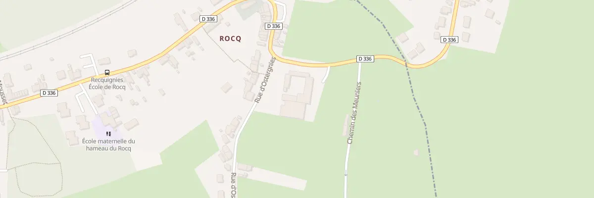 Plan du 14M Rue d’Ostergnies à Recquignies