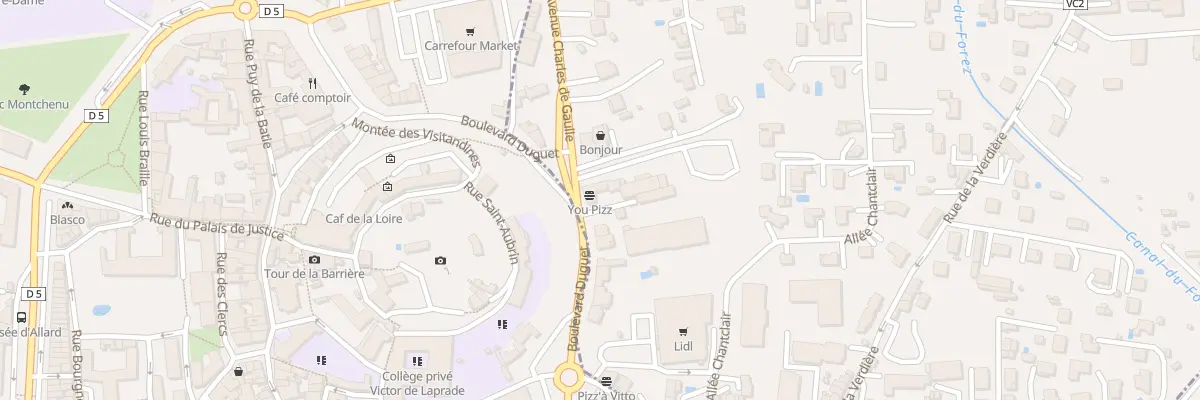 Plan du 14 Bd Duguet à Savigneux
