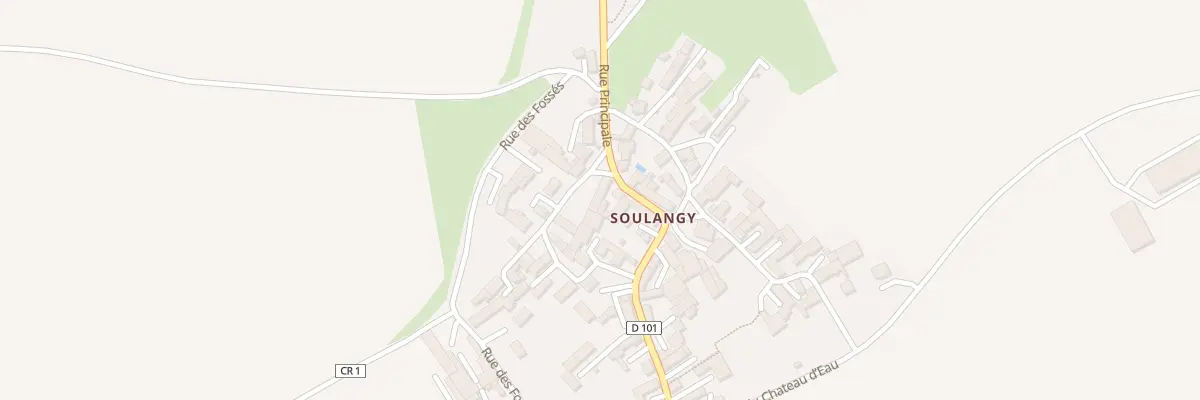 Plan du 19 Rue Principale (soulangy) à Sarry