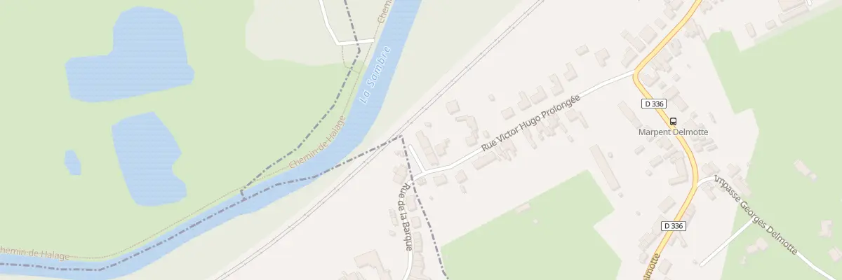 Plan du 166 Rue Victor Hugo à Marpent