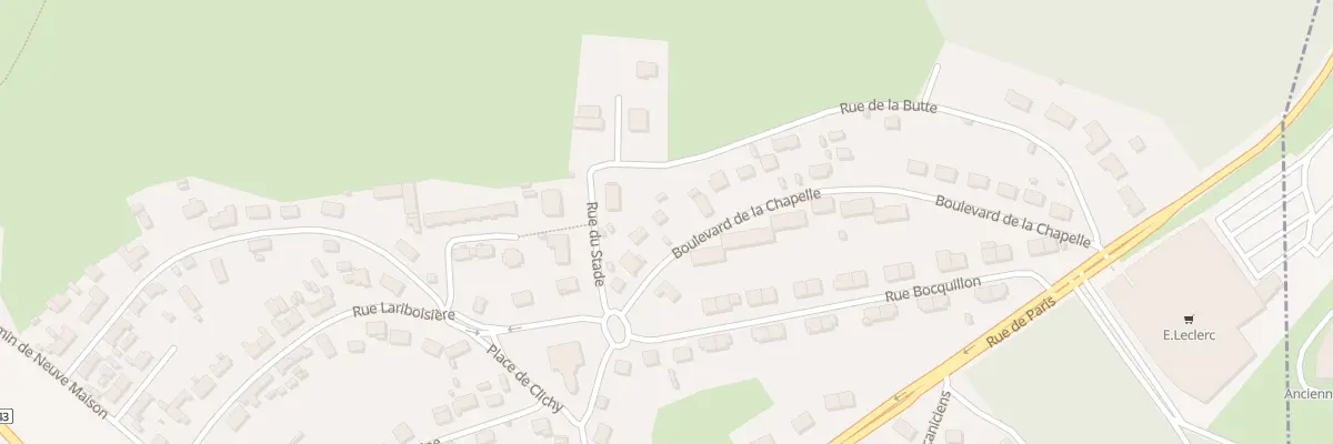 Plan du 133 Bd de la Chapelle à Buire
