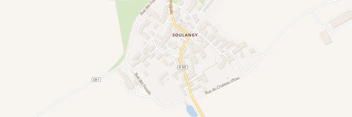 Plan du 7 Rue Principale (soulangy) à Sarry