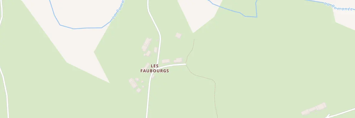 Plan du 10 Rte de Ste Magnance à Bussières