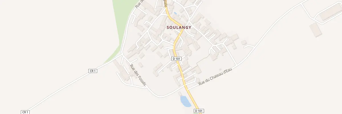 Plan du 9 Rue Principale (soulangy) à Sarry