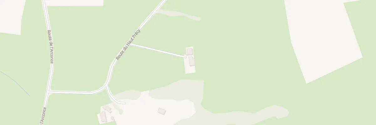 Plan du 284 Rte du Haut Précy à Anzy-le-Duc