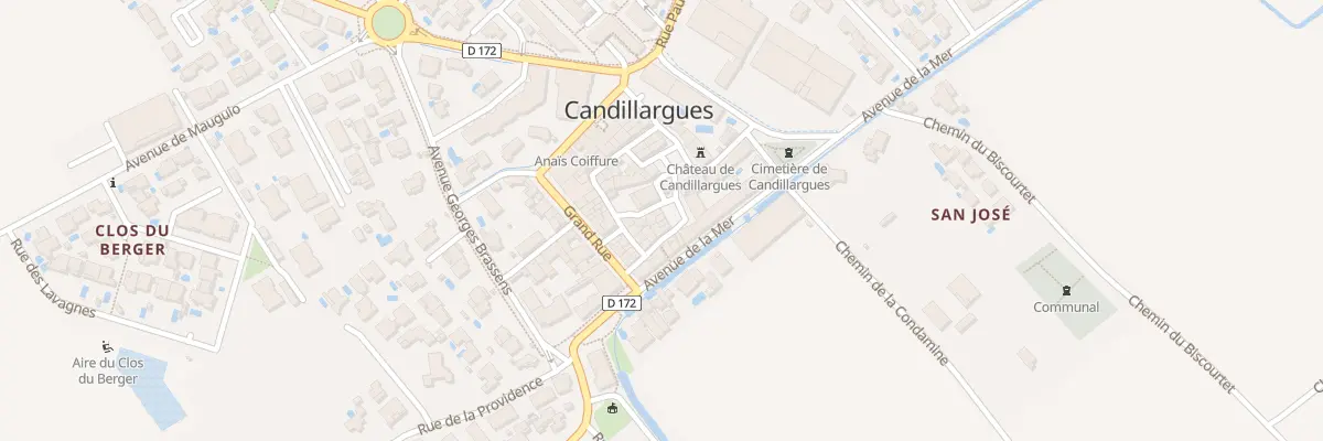 Plan du 5 Pl de l’Eglise à Candillargues